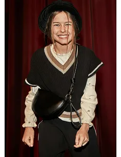 Chaleco tricot - Negro    | MAYORAL