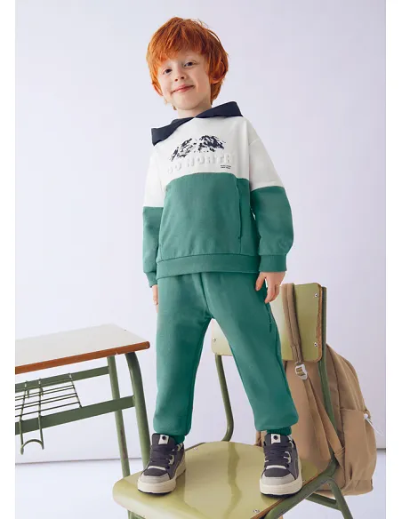 Chandal pullover 2 pantalones - Abeto    | MAYORAL