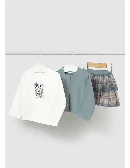 Conj. falda 3 piezas - Blue bell | MAYORAL