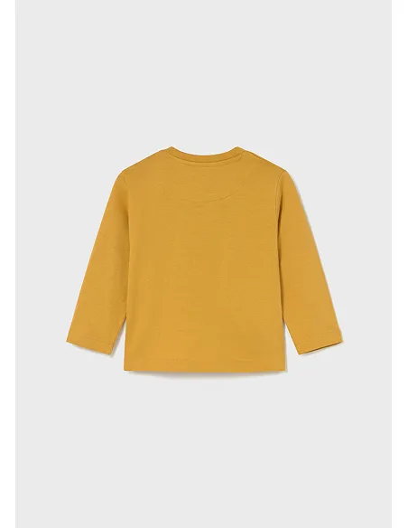 Camiseta m/l basica - Mostaza | MAYORAL