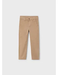 Pantalon chino basico - Caramelo  | MAYORAL