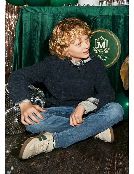 Pant. tejano slim fit basico - Steel blue | MAYORAL