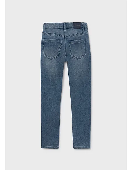 Pant. tejano slim fit basico - Steel blue | MAYORAL