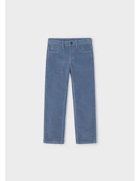 Pantalon pana basico - Acero    | MAYORAL