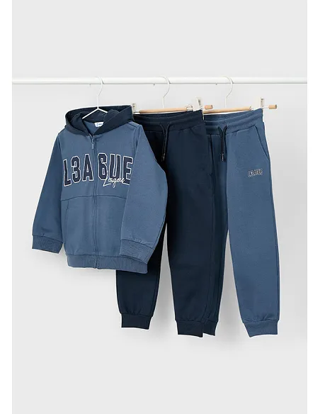 Chandal felpa 2p basico - Acero    | MAYORAL