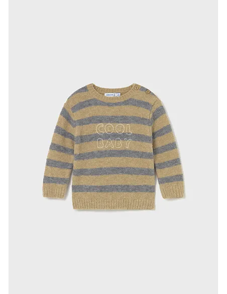 Jersey rayas - Beige vig 