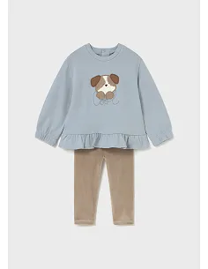 Conj. leggings pullover - Topo    | MAYORAL