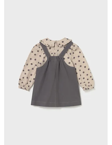 Conj. falda peto - Plomo    | MAYORAL