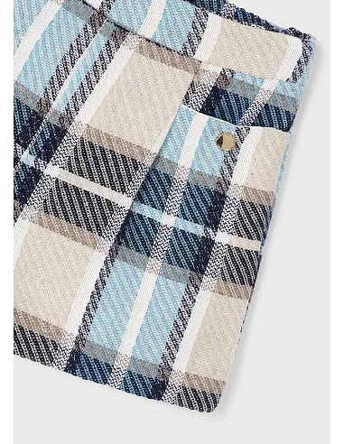 Bermuda cuadros - Marino   | MAYORAL