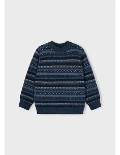 Jersey jacquard - Acero    | MAYORAL