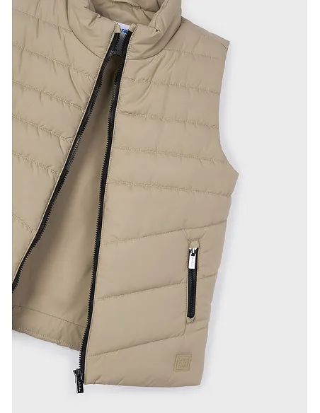 Chaleco acolchado sin capucha - Anacardo  | MAYORAL