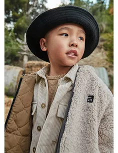 Chaqueton reversible borrego - Caramelo  | MAYORAL