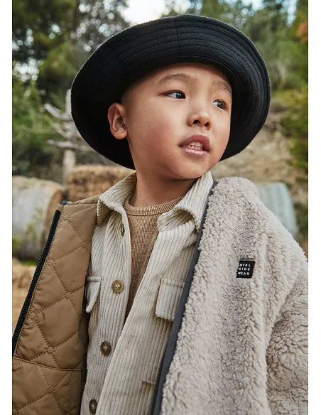 Chaqueton reversible borrego - Caramelo  | MAYORAL