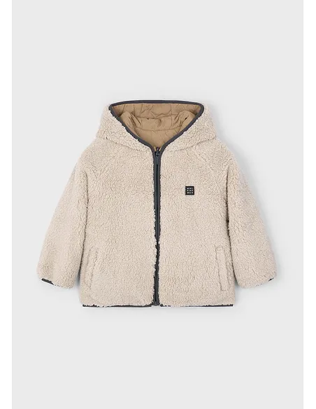 Chaqueton reversible borrego - Caramelo  | MAYORAL