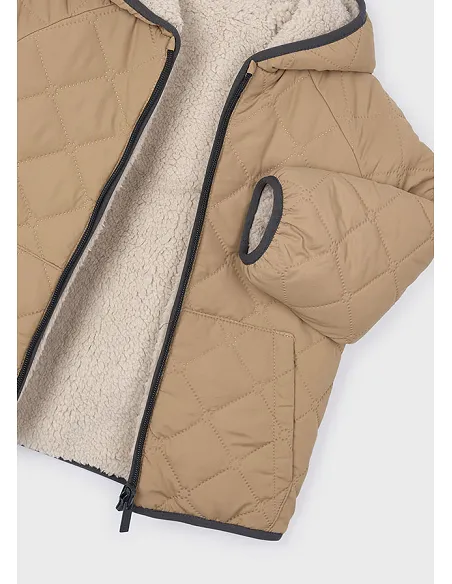 Chaqueton reversible borrego - Caramelo  | MAYORAL