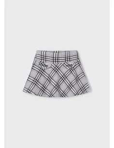 Falda punto jacquard - Plata vig  | MAYORAL