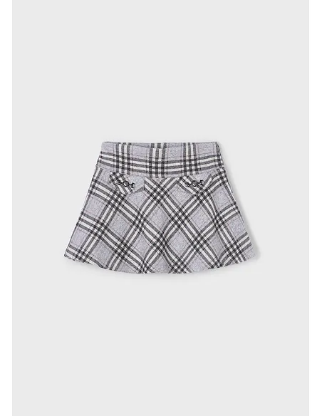 Falda punto jacquard - Plata vig  | MAYORAL
