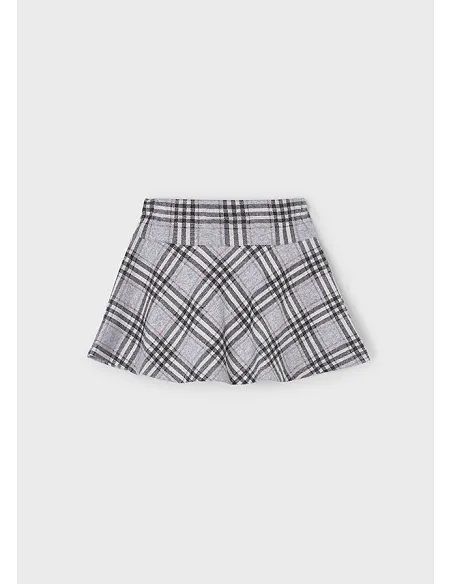 Falda punto jacquard - Plata vig  | MAYORAL