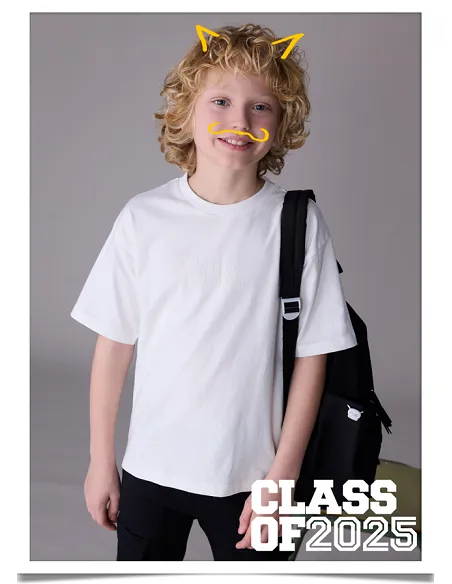 Camiseta m/c print relieve - Nata    | MAYORAL