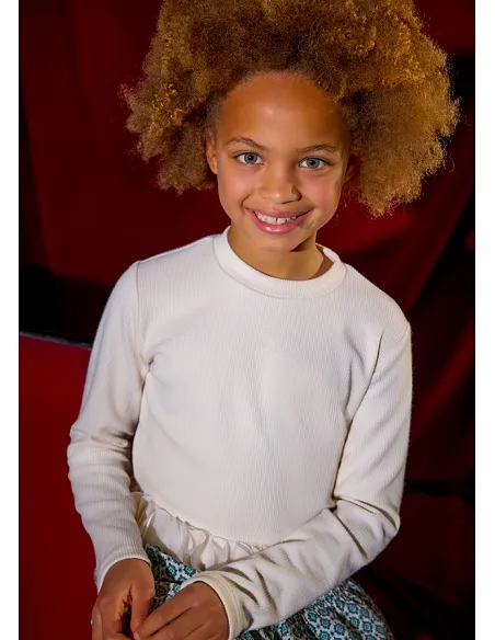 Top petalos - Macchiato  | MAYORAL