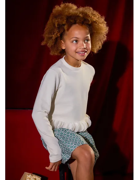 Top petalos - Macchiato  | MAYORAL