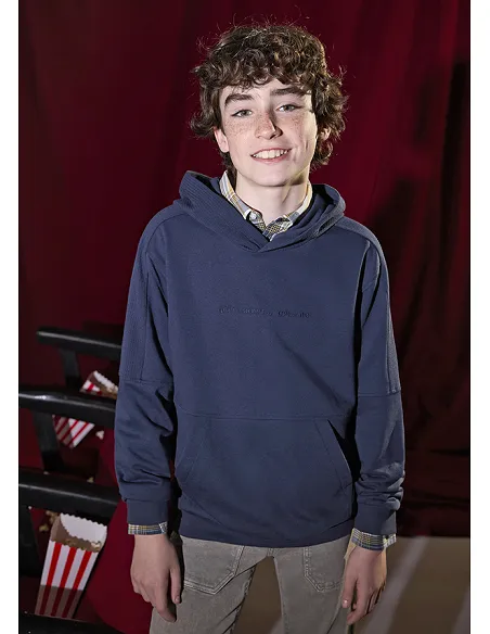 Pullover bordado - Marino   | MAYORAL