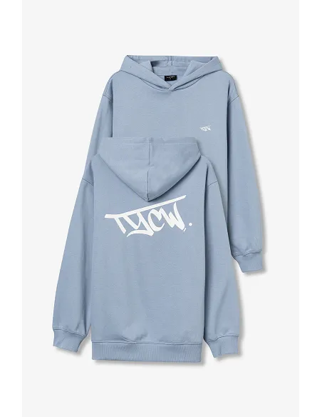 Sudadera Con Capucha Julian Azul | TIFFOSI