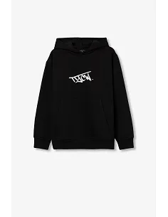 Sudadera Con Capucha Albert Negro | TIFFOSI