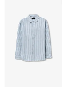 Camisa Manga Larga Harry Azul | TIFFOSI