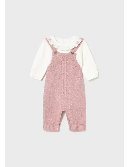 Conj. peto y jersey tricot - Orquidea m | MAYORAL