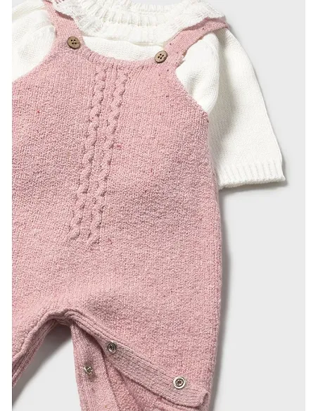 Conj. peto y jersey tricot - Orquidea m | MAYORAL