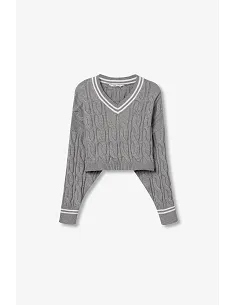 Jersey Lauren_1 Acero gris | TIFFOSI