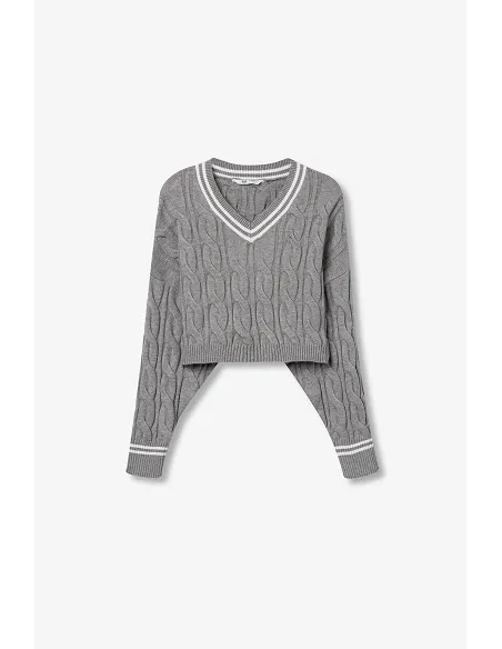 Jersey Lauren_1 Acero gris | TIFFOSI