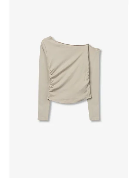 Camiseta Manga Larga Belgrado Beige | TIFFOSI