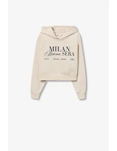 Sudadera Con Capucha Figo Beige | TIFFOSI