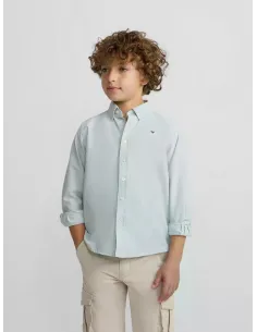 Camisa sport kids oxford raqueta verde | SILBON