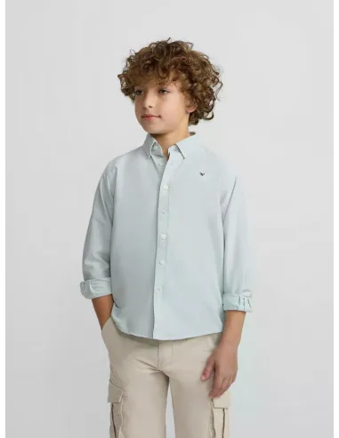 Camisa sport kids oxford raqueta verde | SILBON