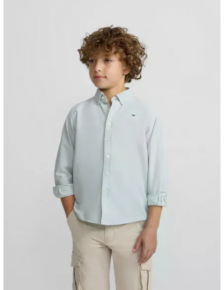 Camisa sport kids oxford raqueta verde | SILBON