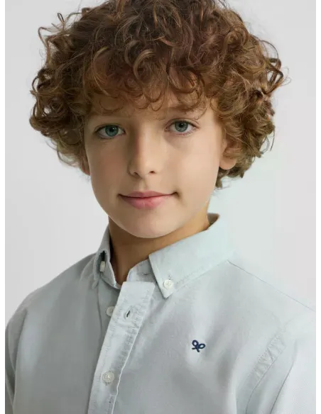 Camisa sport kids oxford raqueta verde | SILBON