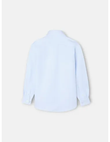 Camisa sport kids oxford raya celeste | SILBON