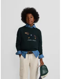 Jersey kids dog verde | SILBON