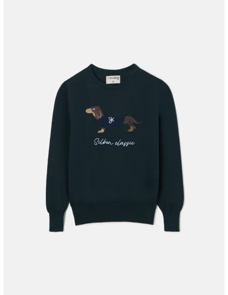 Jersey kids dog verde | SILBON