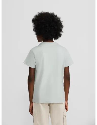 Camiseta kids raqueta media multicolor verde | SILBON