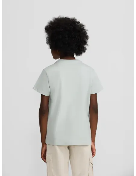 Camiseta kids raqueta media multicolor verde | SILBON