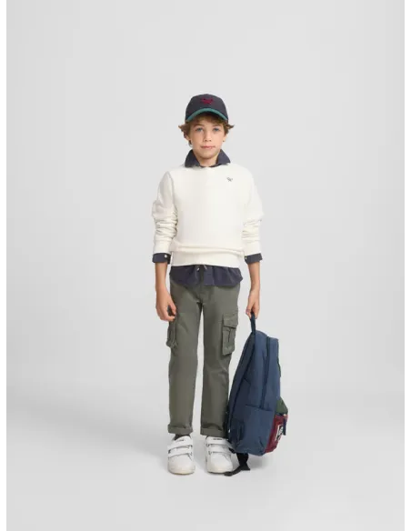 Sudadera kids believe crema | SILBON