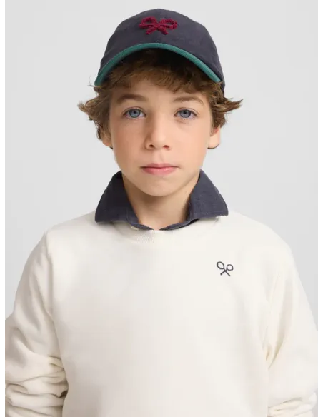 Sudadera kids believe crema | SILBON