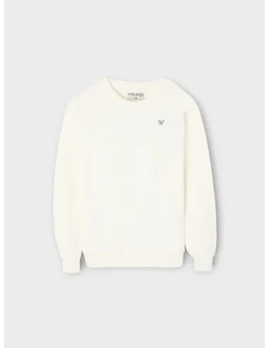 Sudadera kids believe crema | SILBON