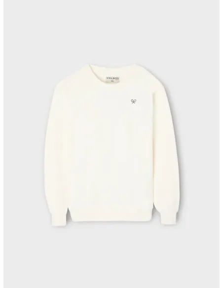 Sudadera kids believe crema | SILBON