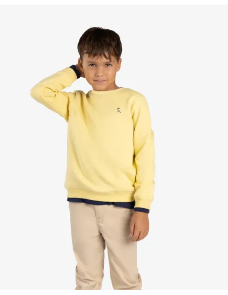 SUDADERA SNOWDRIFT KIDS OCHRE YELLOW