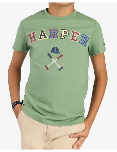 CAMISETA RETRO KIDS MIDOW GREEN